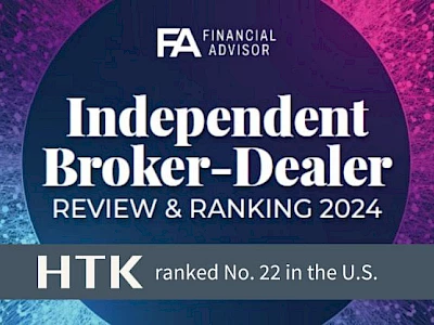image for HTK named top 25 broker-dealer in 2024